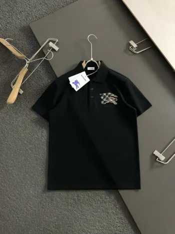 2026 Spring/Summer Plaid Knight Embroidery Short Sleeve