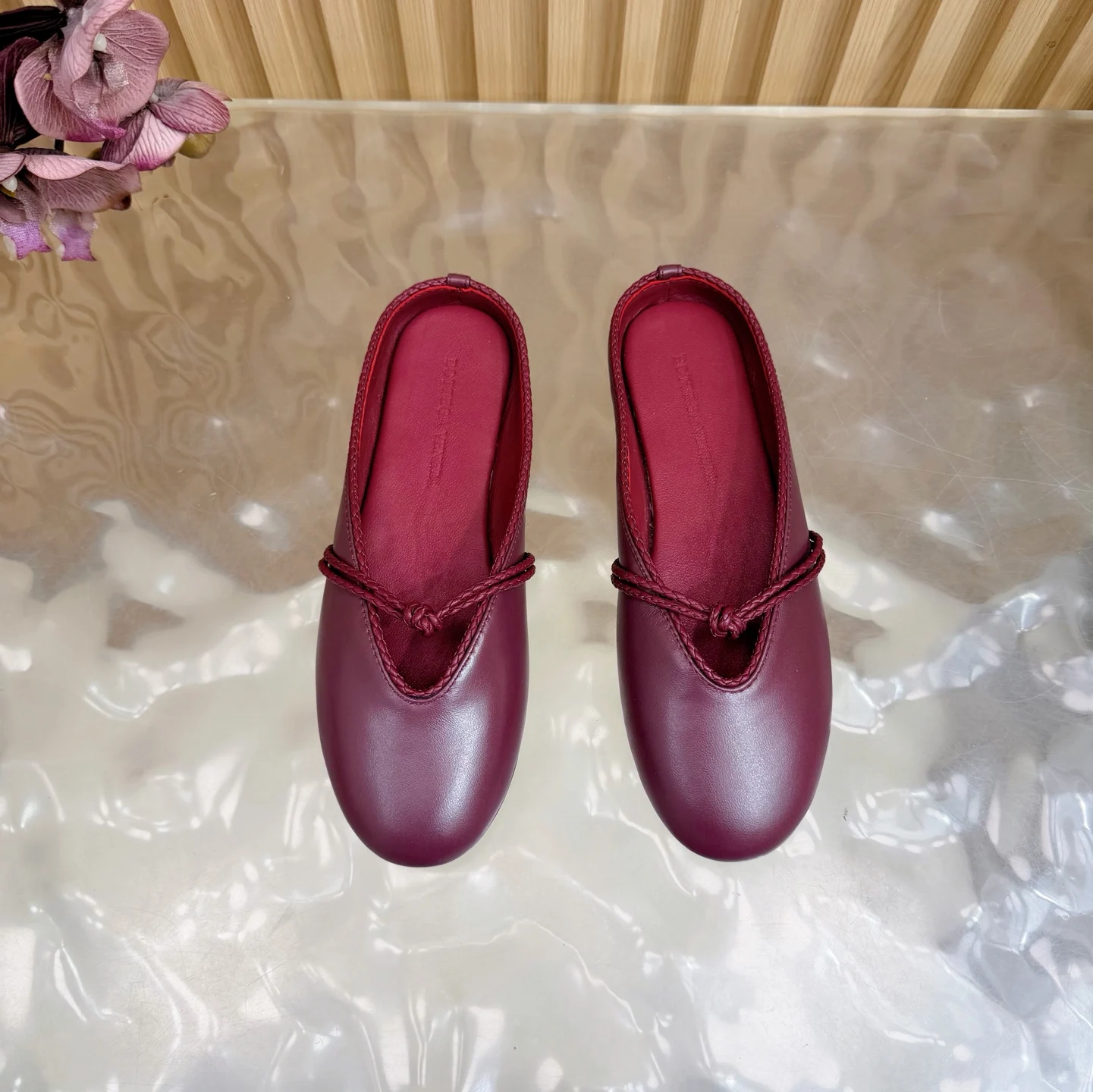Bottega Veneta Adamo Series Women s Two-Way Loafers - Detail view 5