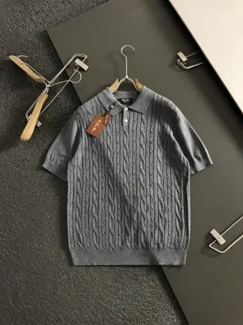 2026 Wind Twisted Flower Wool Short Sleeve