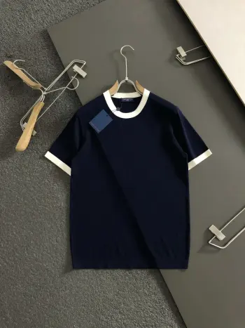 2026 Spring/Summer Jacquard Short Sleeve with Dark Pattern