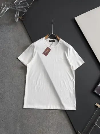 Double-strand silk imported milk silk T-shirt