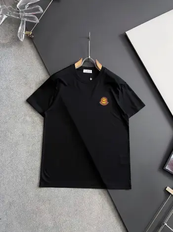 Double-strand mercerized imported milk silk T-shirt