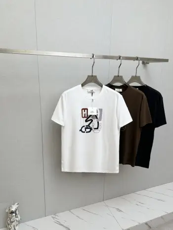 新款走秀图案时尚休闲短袖T恤