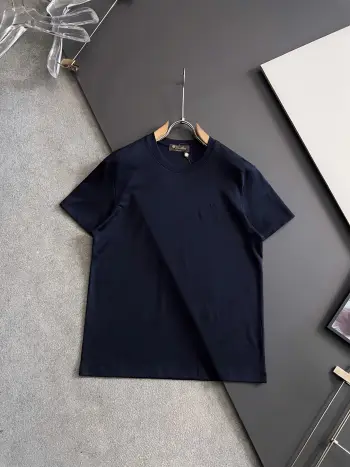 Double-strand mercerized imported milk silk T-shirt
