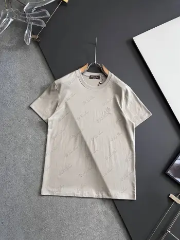 Double-strand mercerized imported milk silk T-shirt