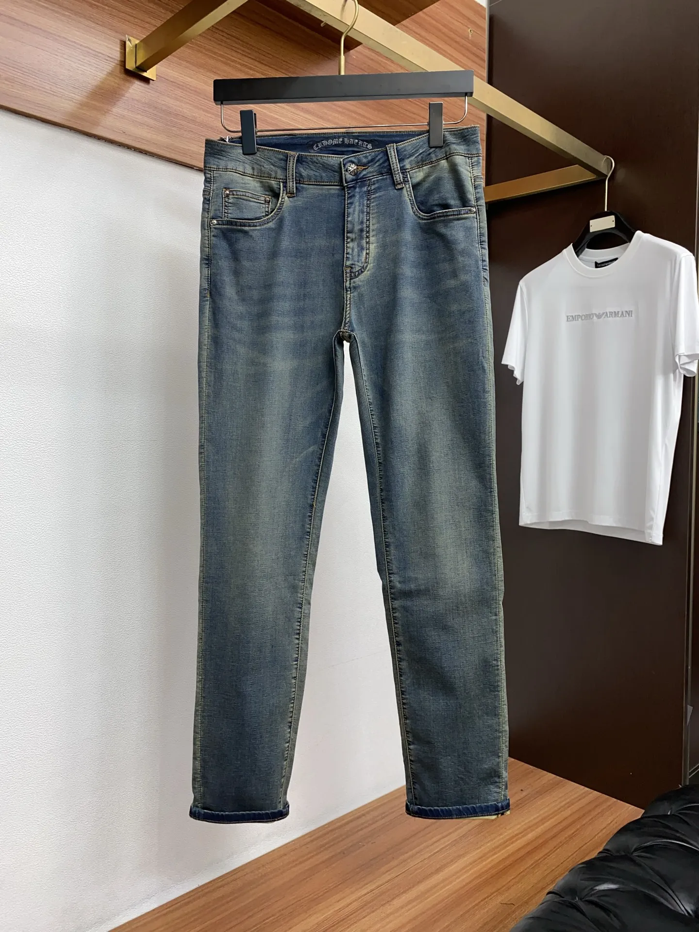Chrome Heart 2026 Early Spring Latest Style Jeans - Detail view 2
