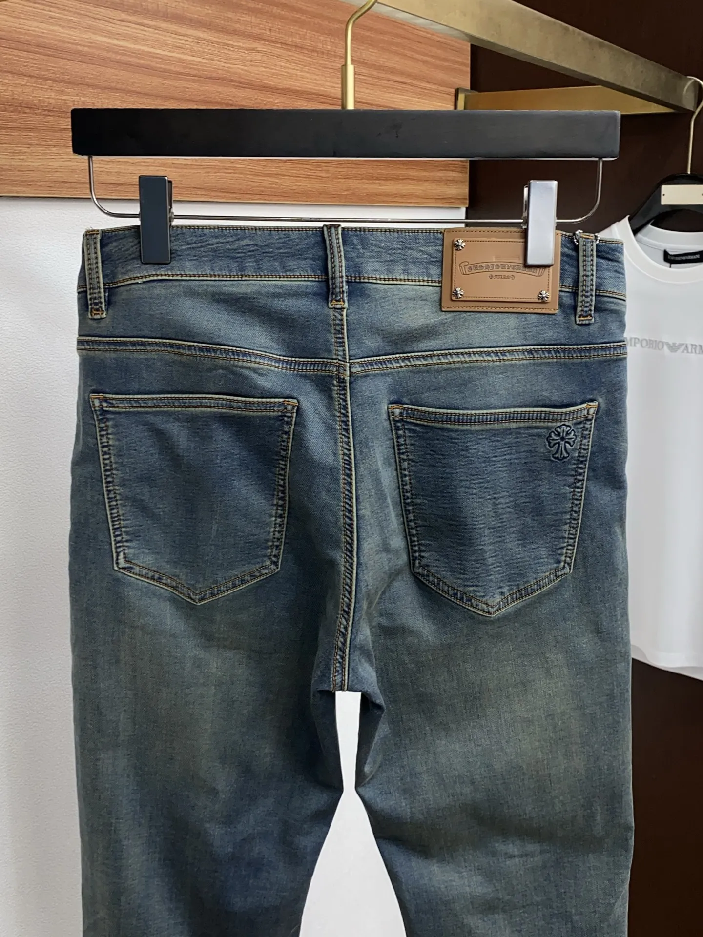 Chrome Heart 2026 Early Spring Latest Style Jeans - Detail view 9