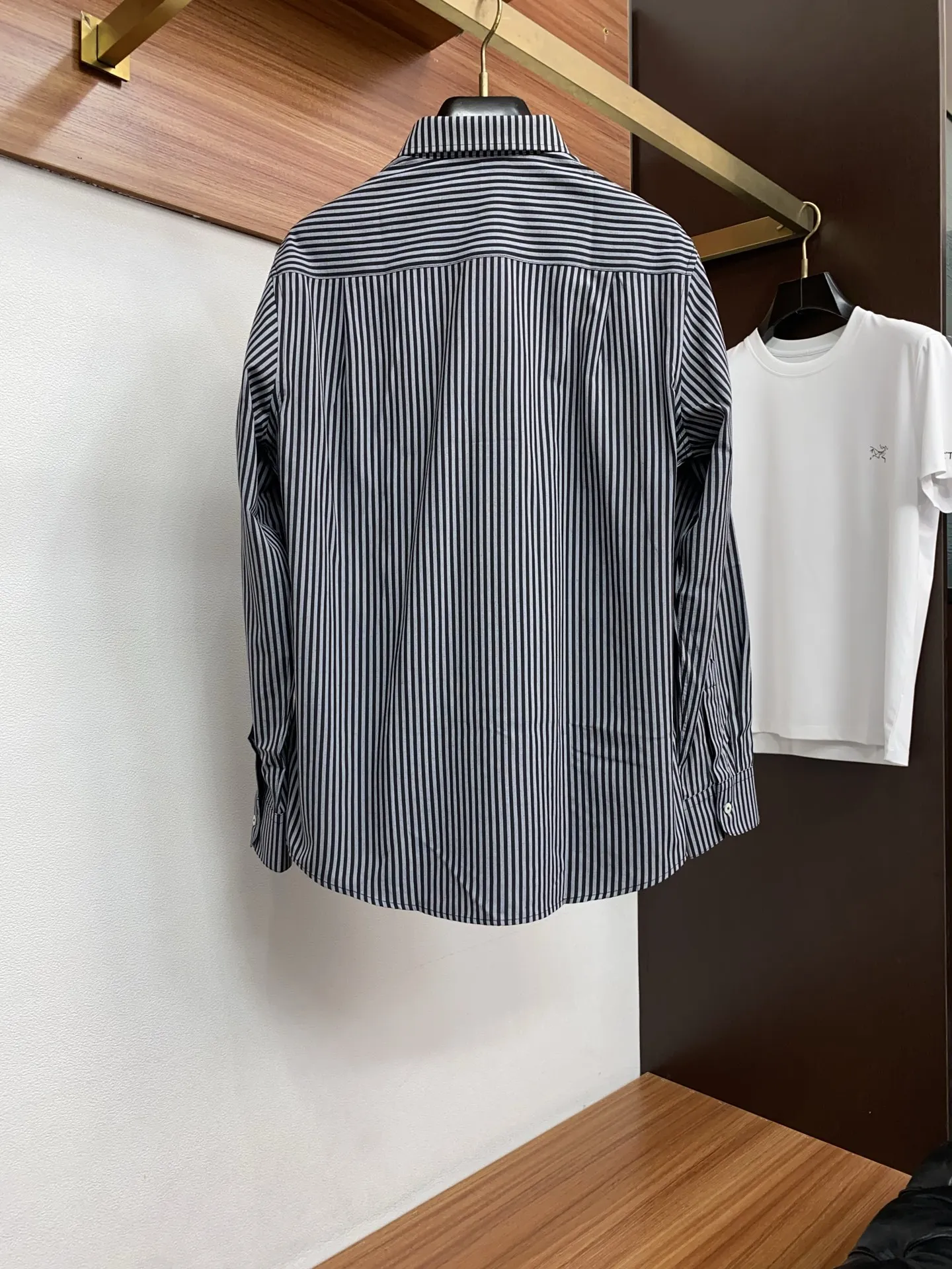 布鲁内洛库奇内利男士商务休闲长袖衬衫 - 细节图 9