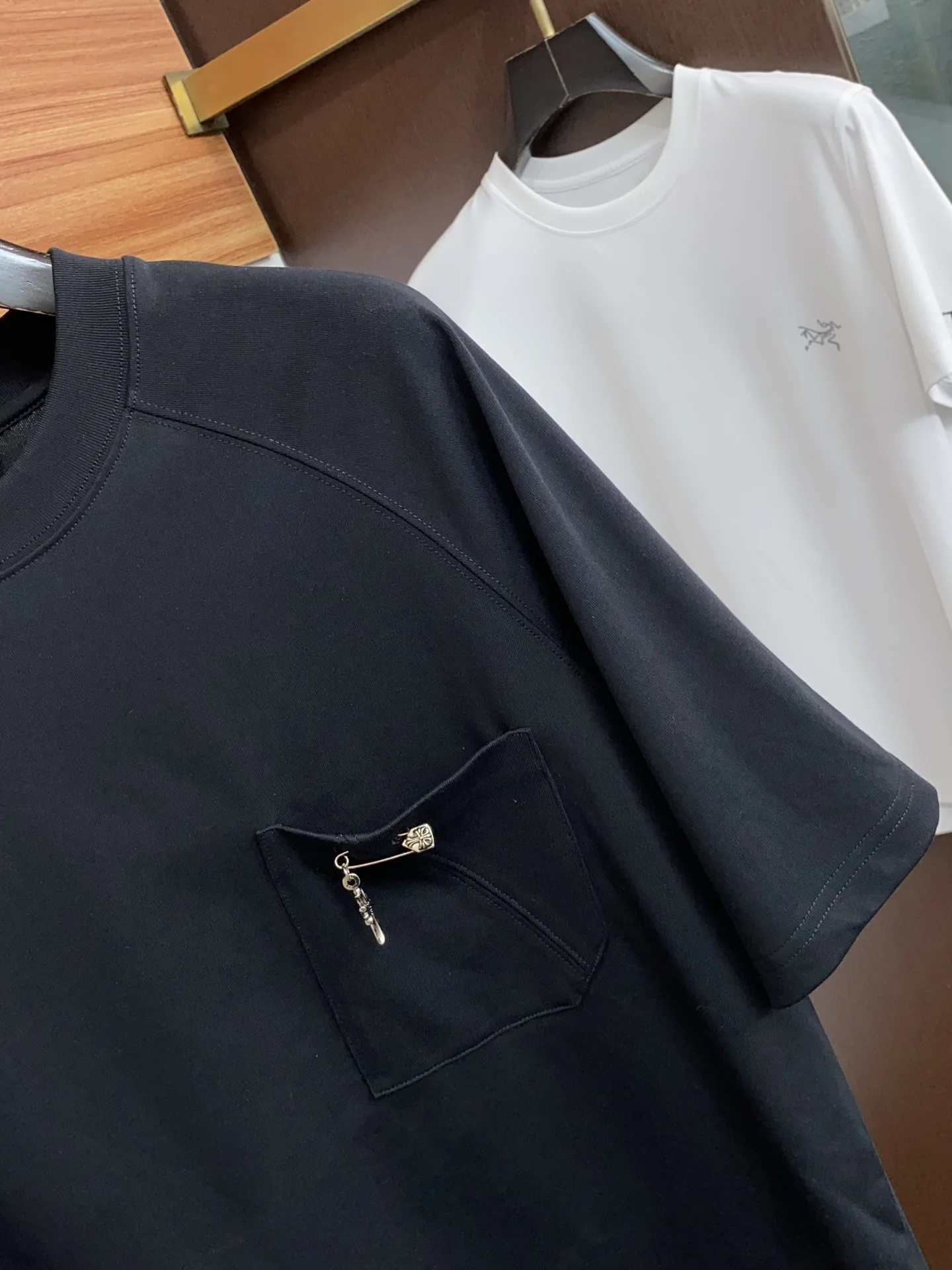 Chrome Heart Round neck men s short sleeve T-shirt - Detail view 4
