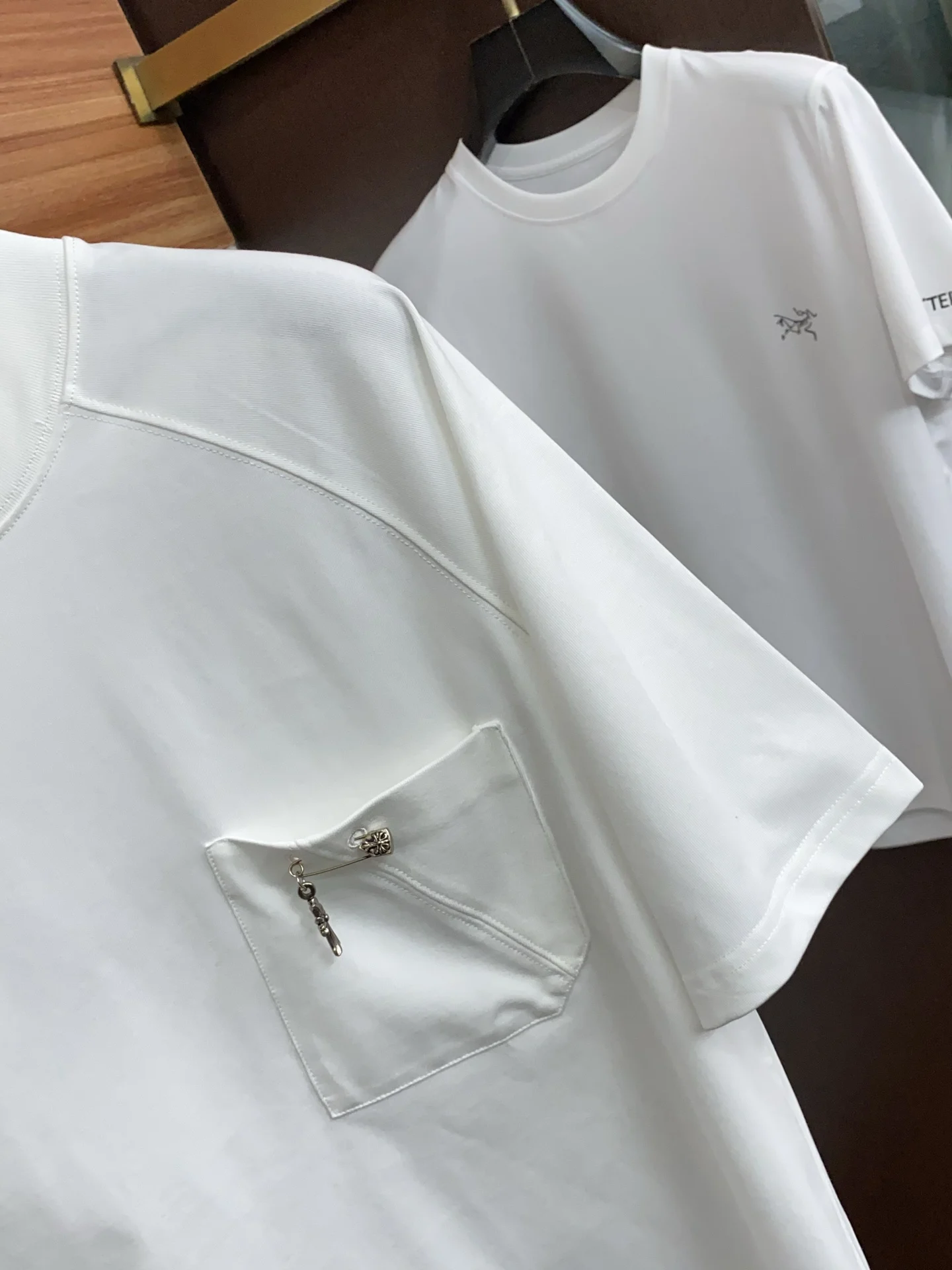 Chrome Heart Round neck men s short sleeve T-shirt - Detail view 4