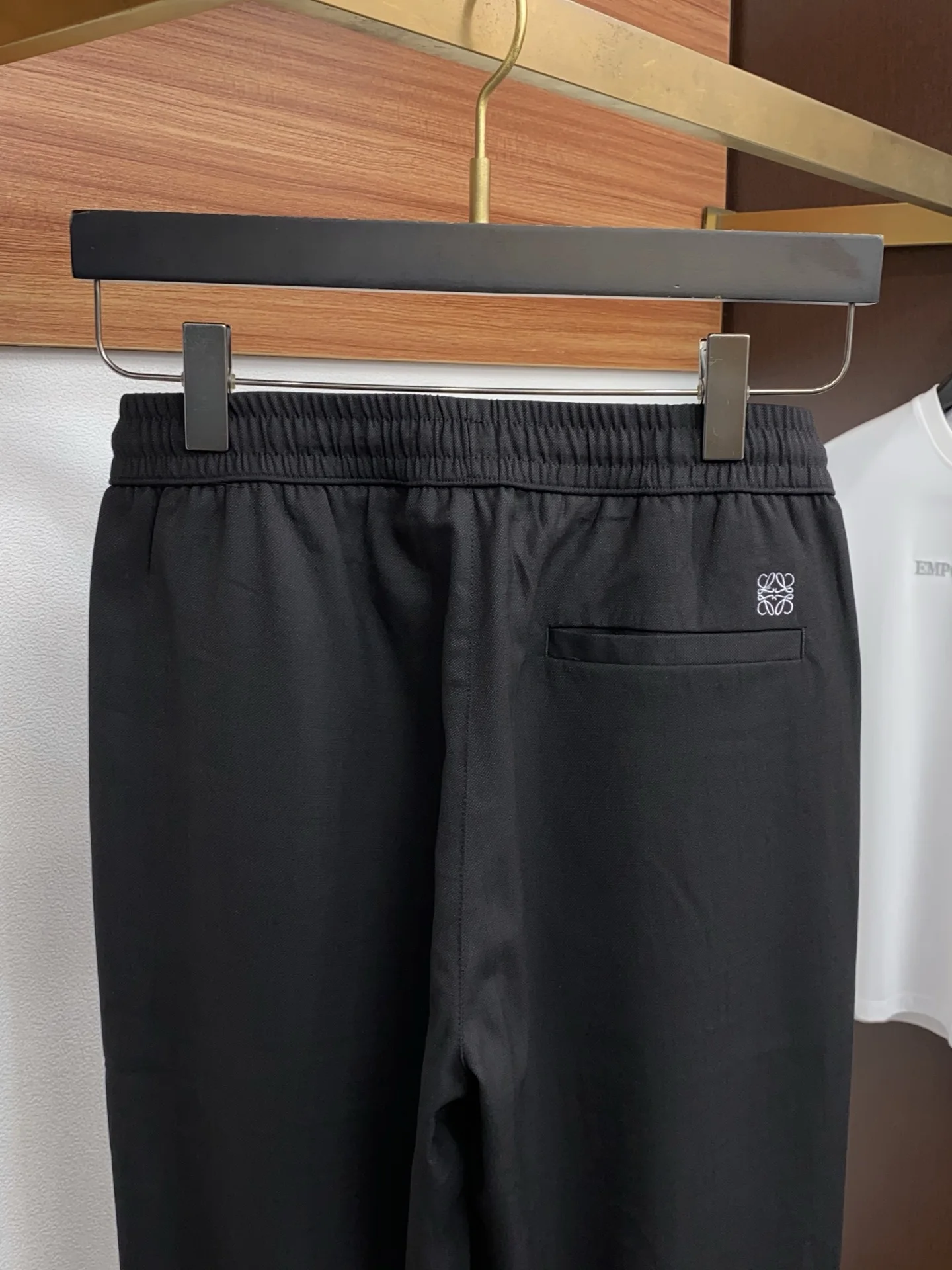 罗意威男士棉麻休闲裤 - 细节图 9