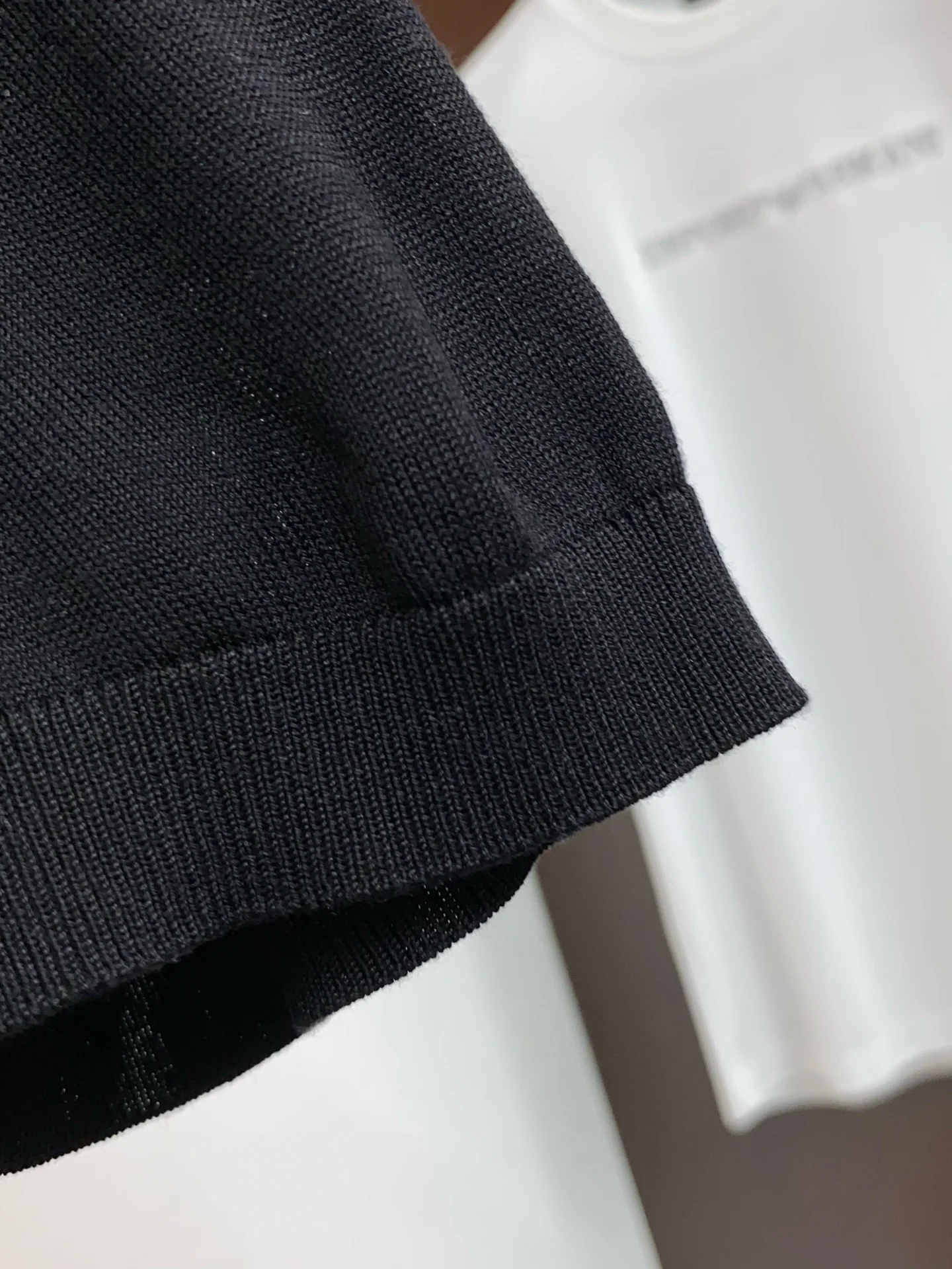 Loro Piana Men s Short Sleeve Polo Shirt - Detail view 5