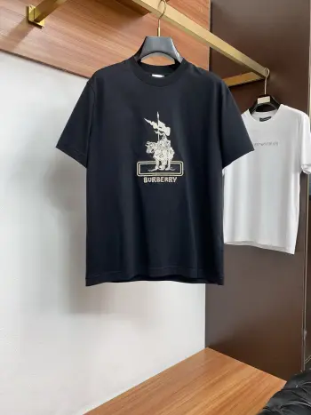 新工艺logo纯棉质微阔版圆领男士短袖T恤