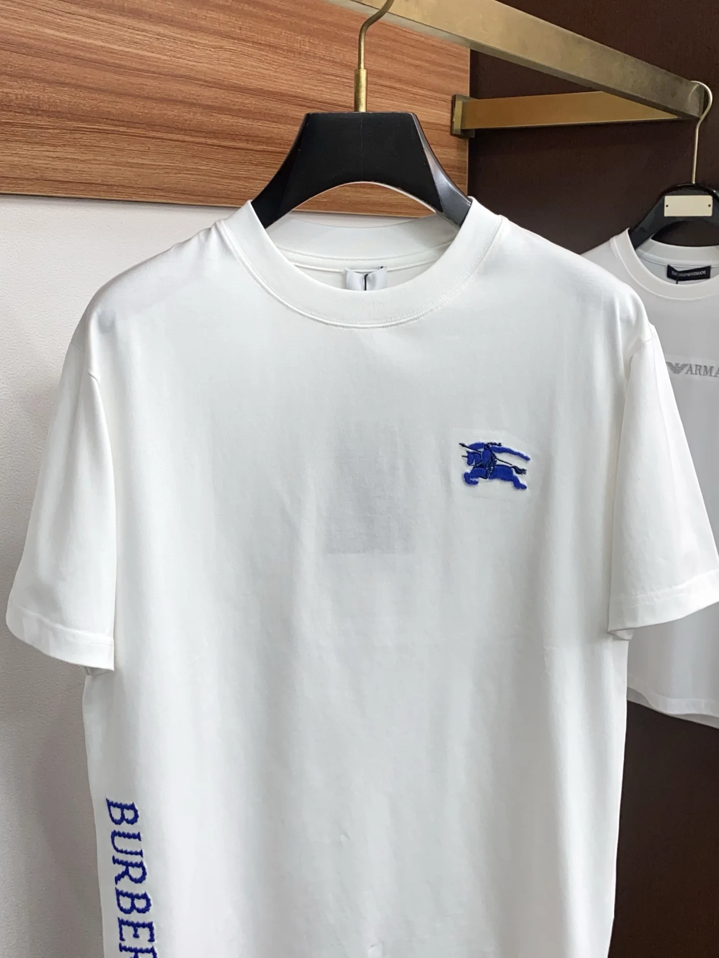 Burberry Round neck men s short sleeve T-shirt - Detail view 2