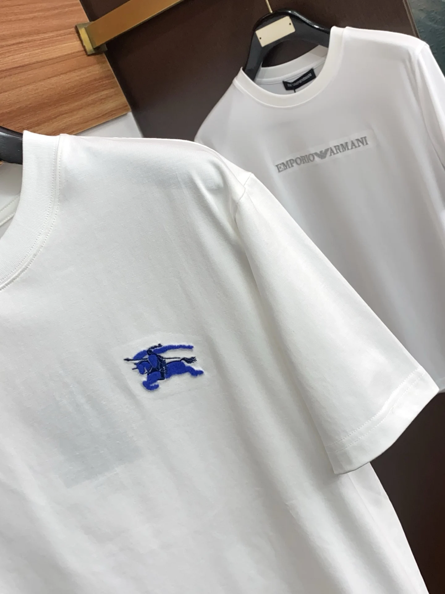 Burberry Round neck men s short sleeve T-shirt - Detail view 4