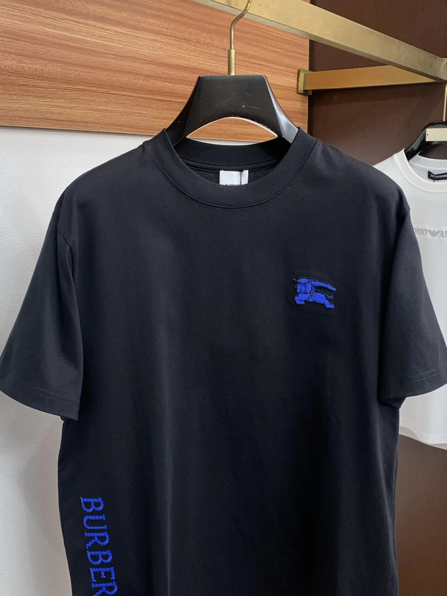 Burberry Round neck men s short sleeve T-shirt - Detail view 2