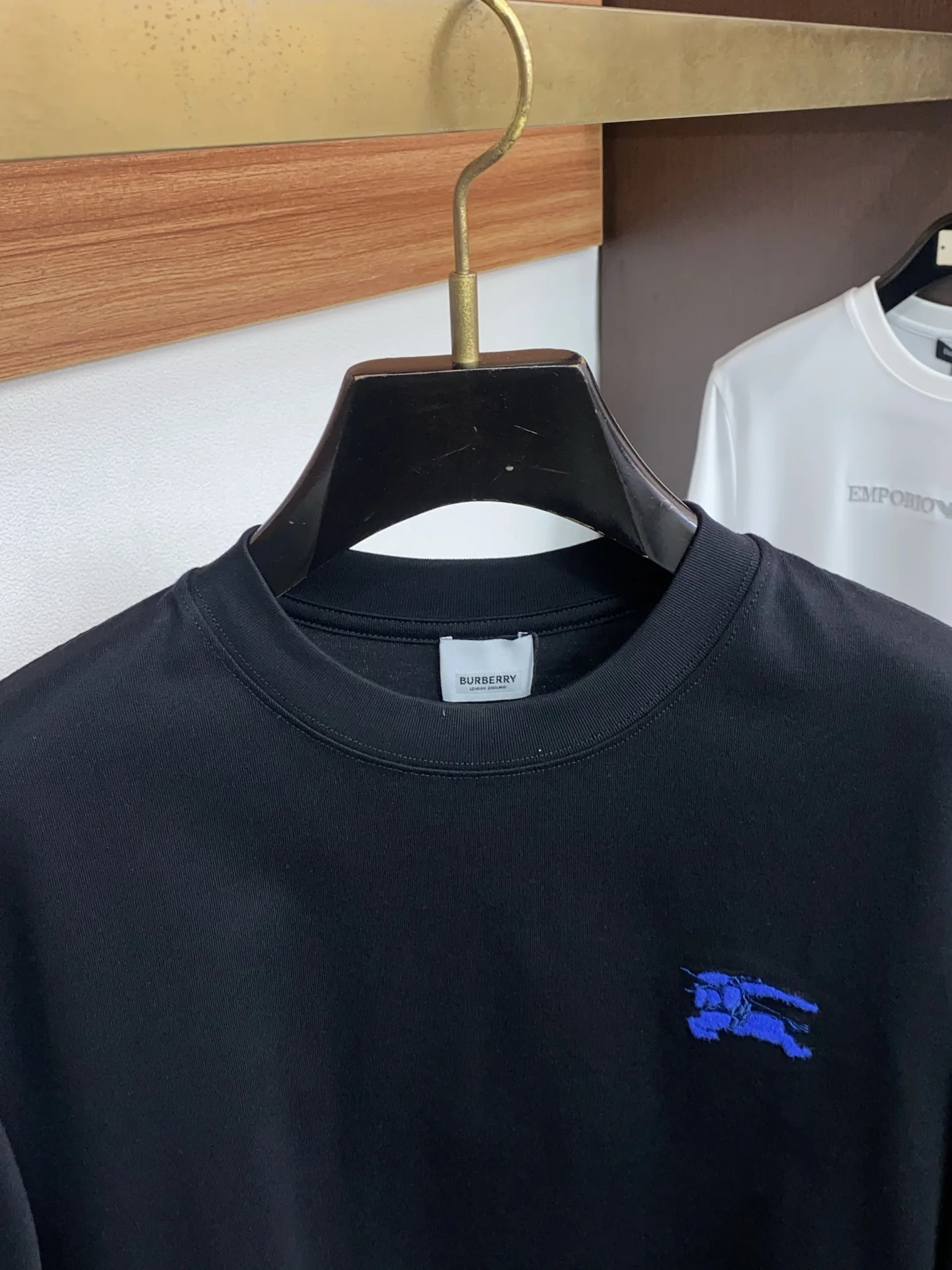 Burberry Round neck men s short sleeve T-shirt - Detail view 3
