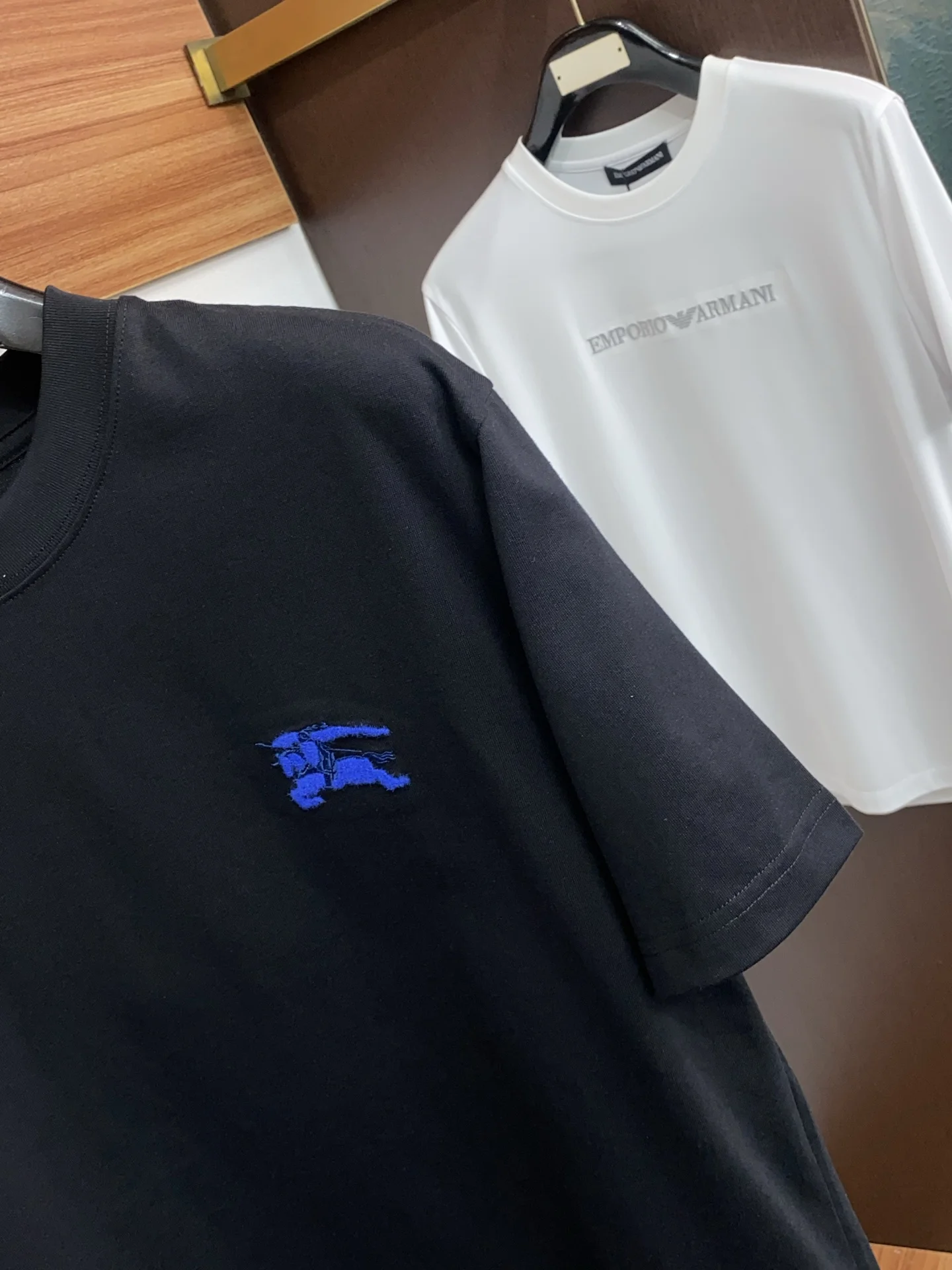 Burberry Round neck men s short sleeve T-shirt - Detail view 4