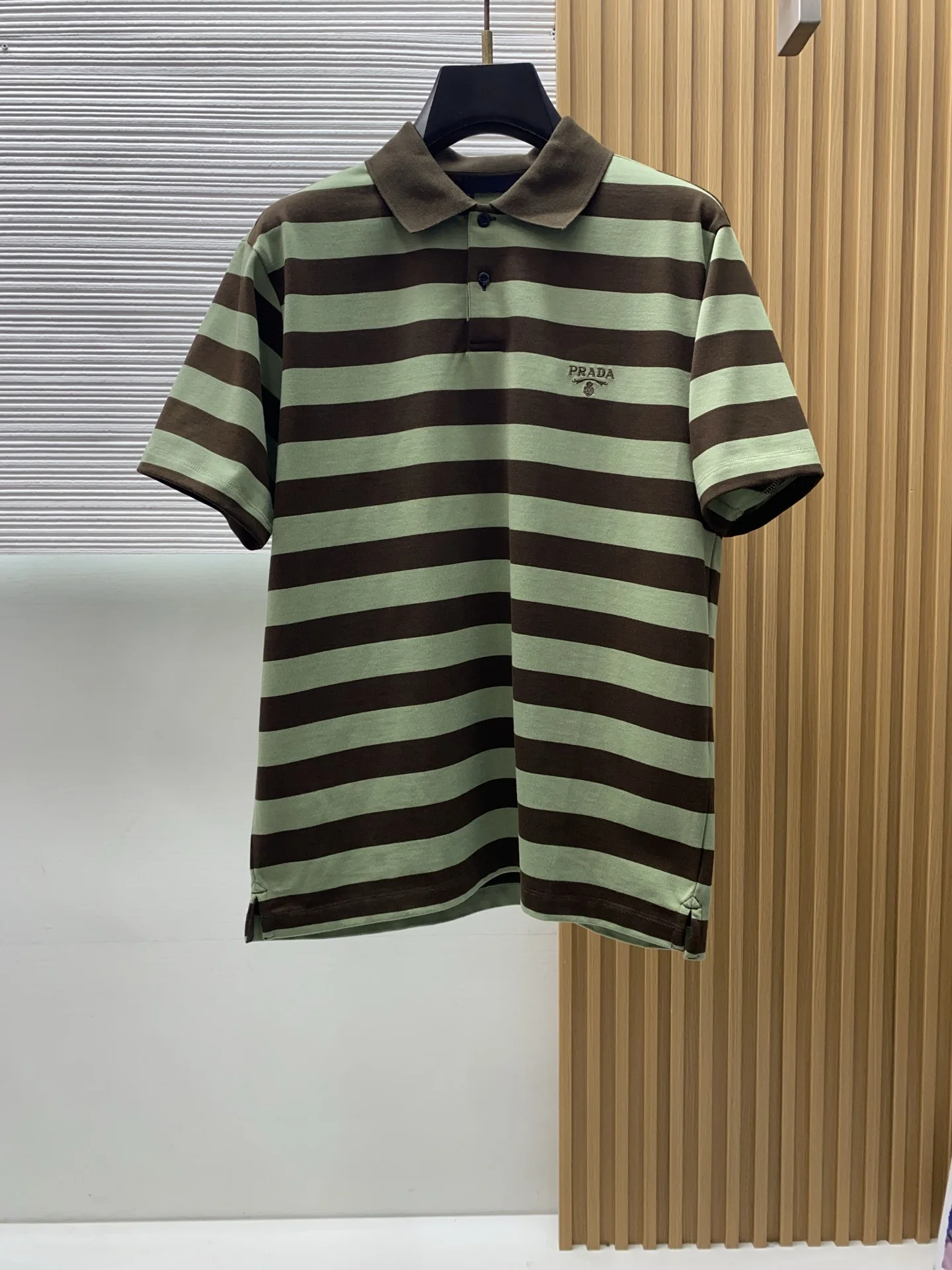 普拉达男士短袖Polo衫