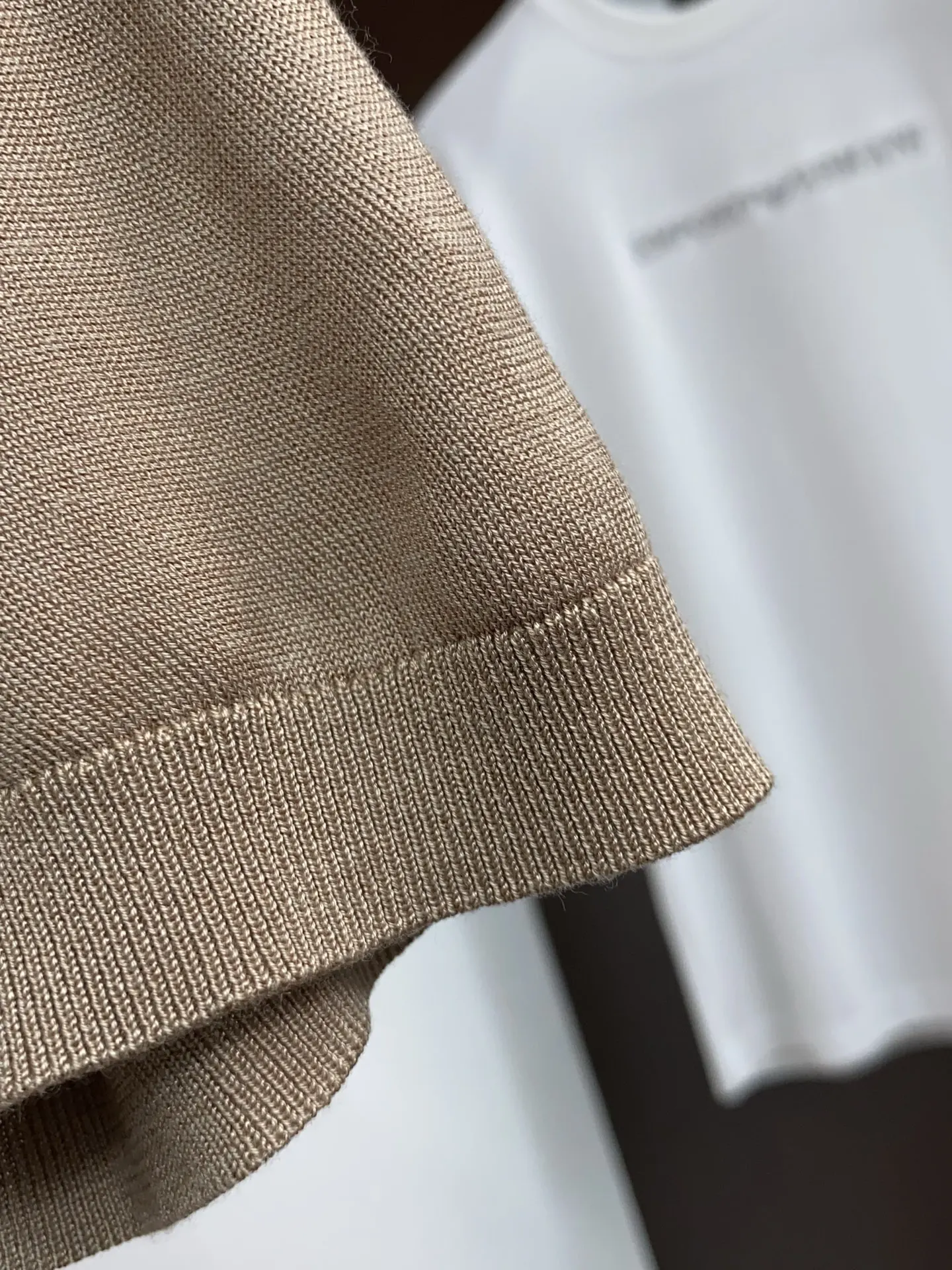 Loro Piana Men s Short Sleeve Polo Shirt - Detail view 5