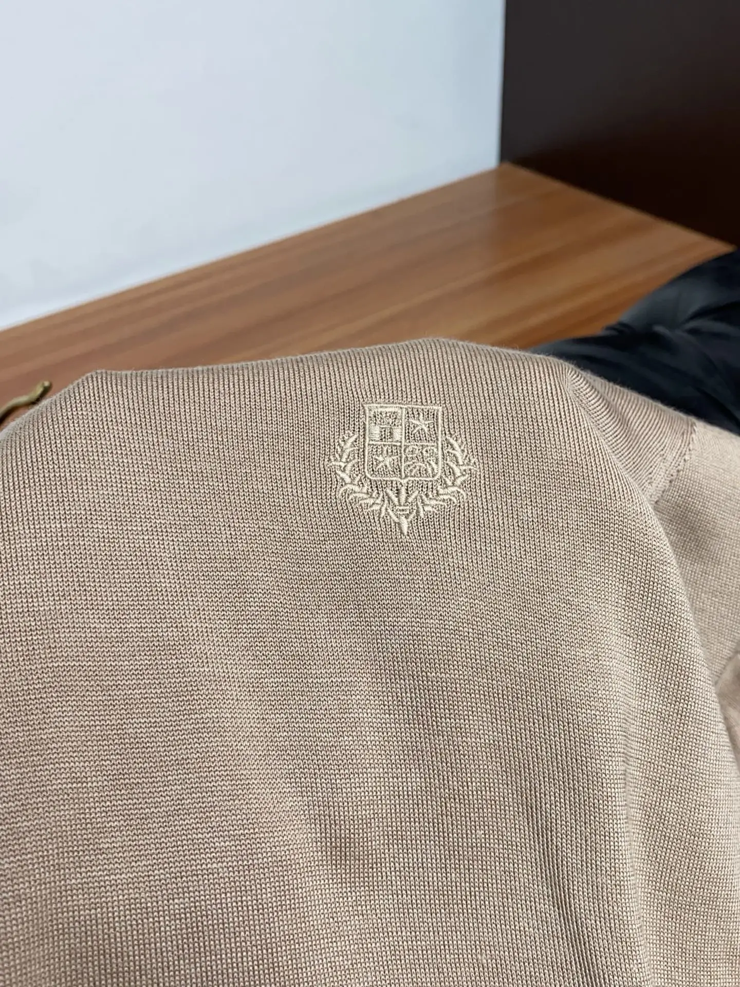 Loro Piana Men s Short Sleeve Polo Shirt - Detail view 8