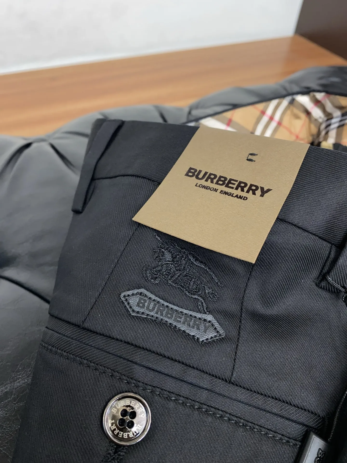 Burberry Original men s suit casual pants - Detail view 5