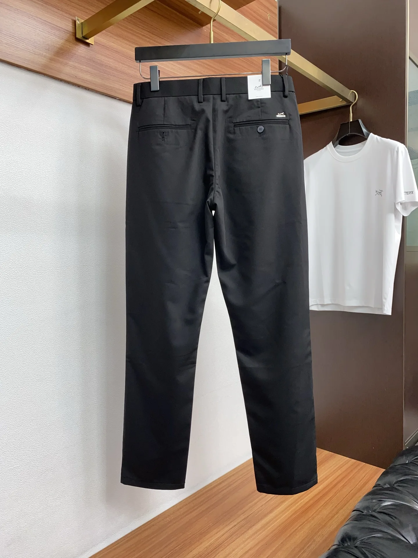 爱马仕男士西装休闲裤 - 细节图 8