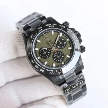 <p>BK 劳力士 ROLEX 迪通拿系列 </p><p>BLAKEN重磅升级款来了 </p><p>第六代迪通拿碳黑复刻版 40mm上手绝了 贴心设计 </p><p>蚝式保险扣防意外打开 实心链结戴久了也舒服 操作还特简单 低调又有面儿 这波升级真的可 </p>