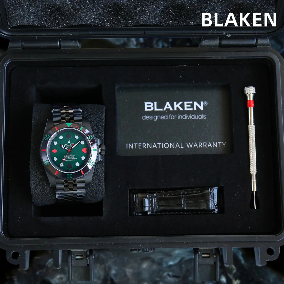 劳力士最新升级BLAKEN款水鬼系列男表 男士机械腕表 - 细节图 1