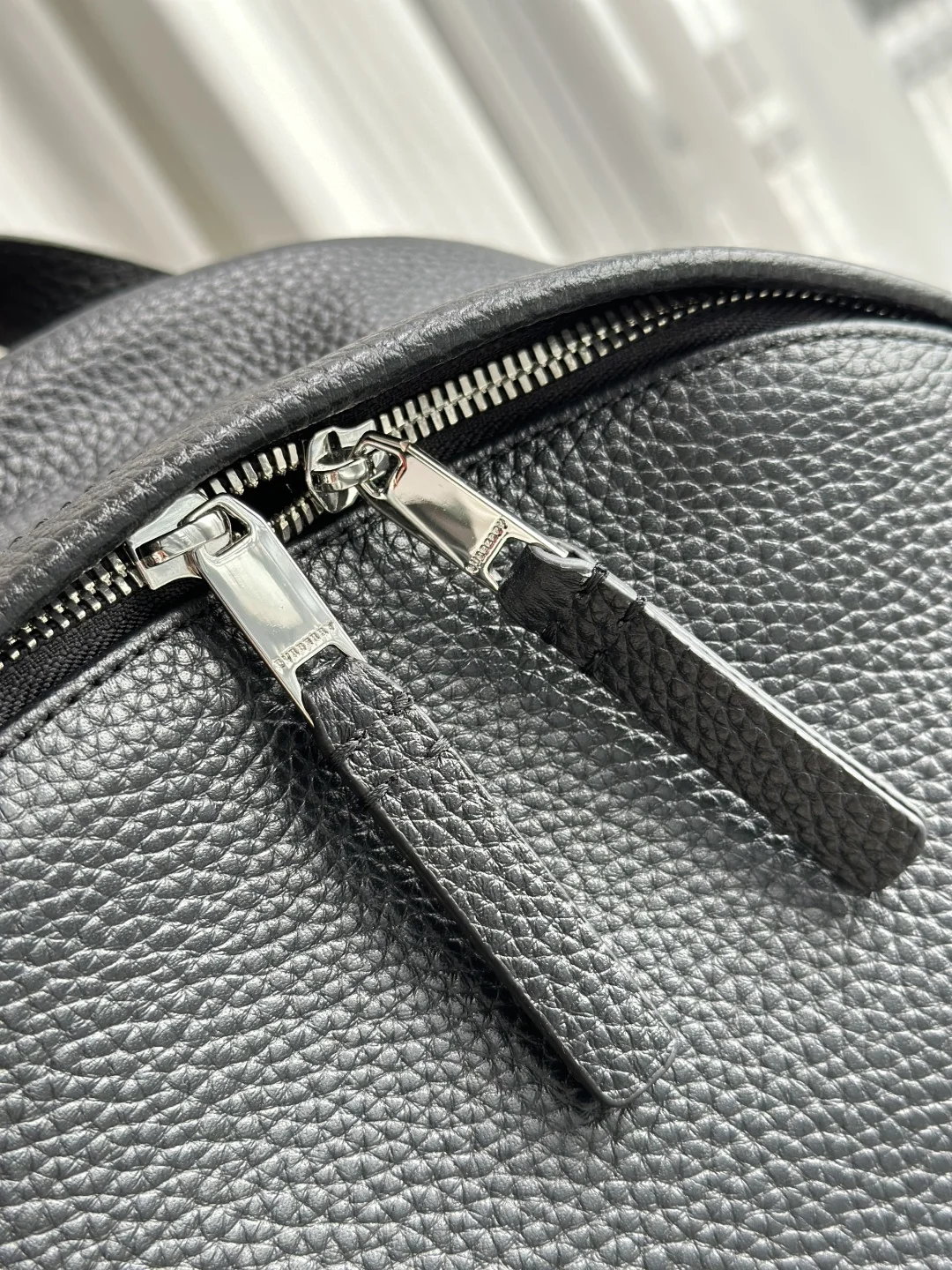 Burberry 891173 Latest Model Pleated Calfskin Backpack Backpack - Detail view 4