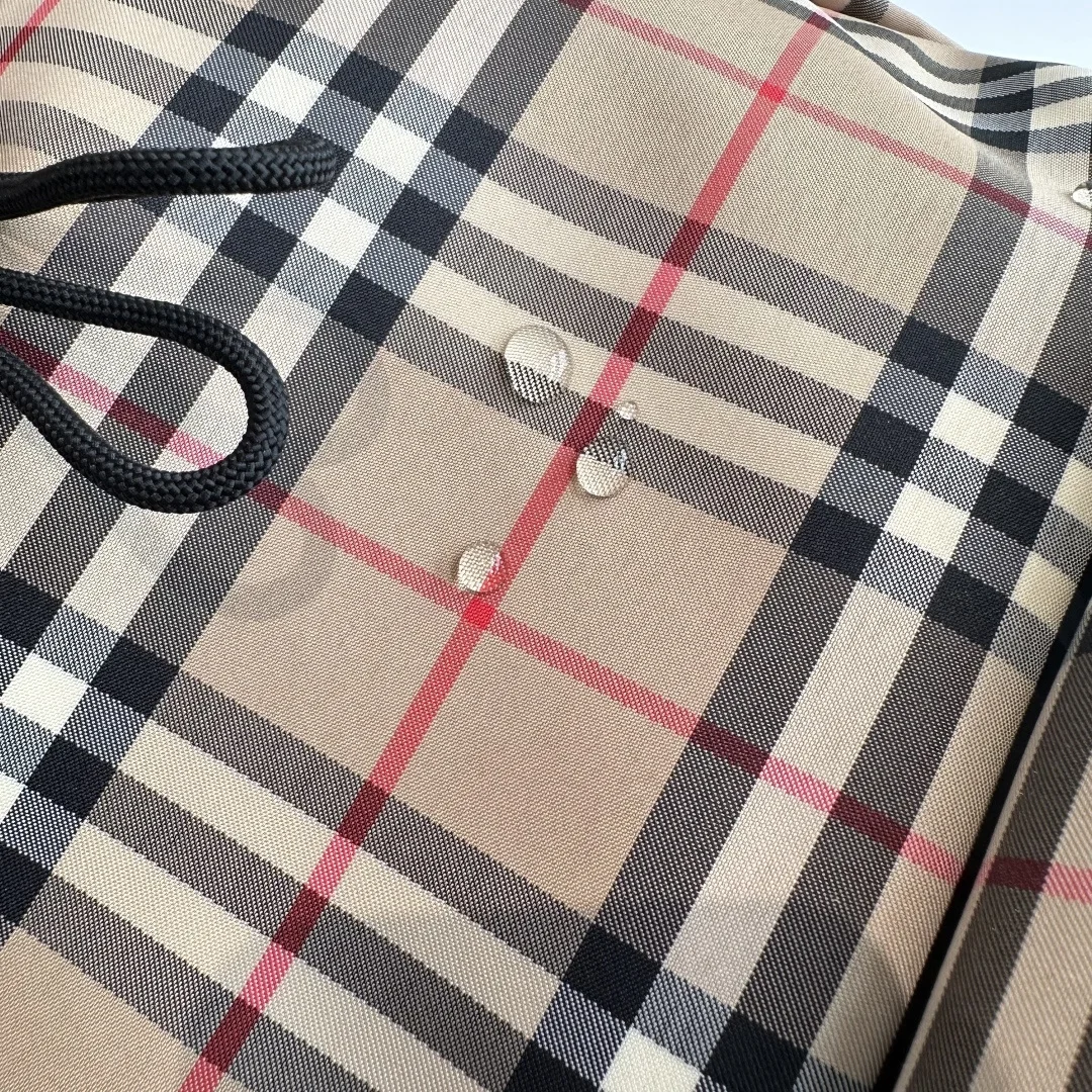 Burberry 1091 Retro Plaid Nylon Backpack Backpack - Detail view 4