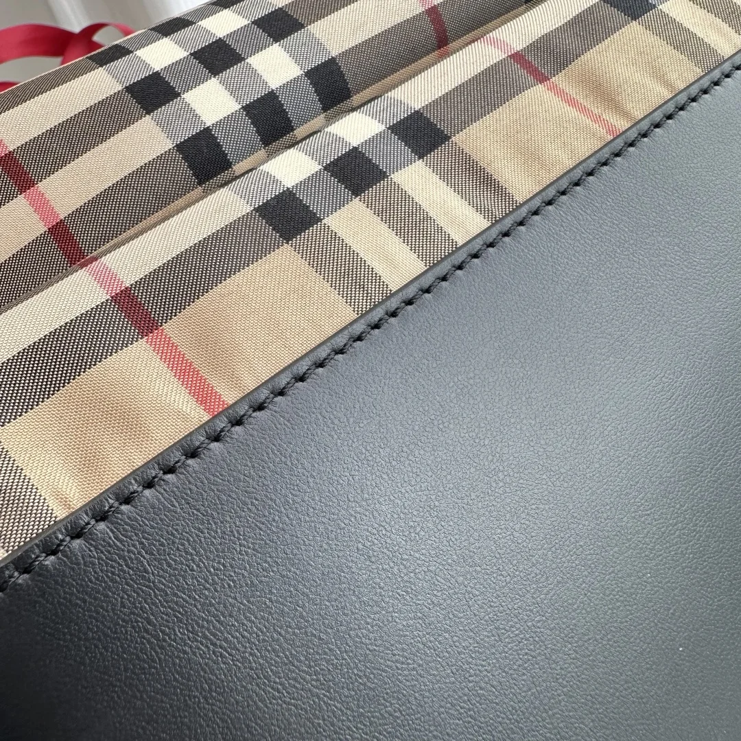 Burberry 1091 Retro Plaid Nylon Backpack Backpack - Detail view 9