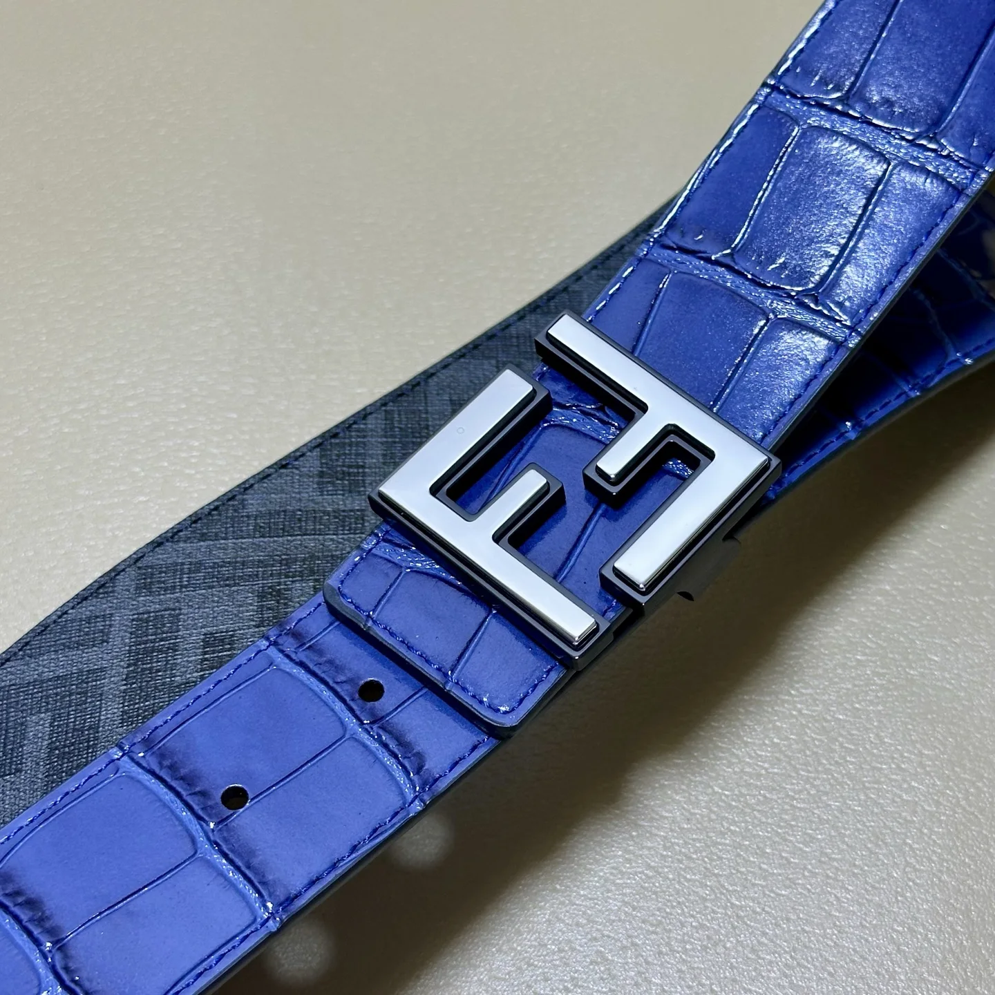 Fendi Double ring reversible belt - Detail view 2