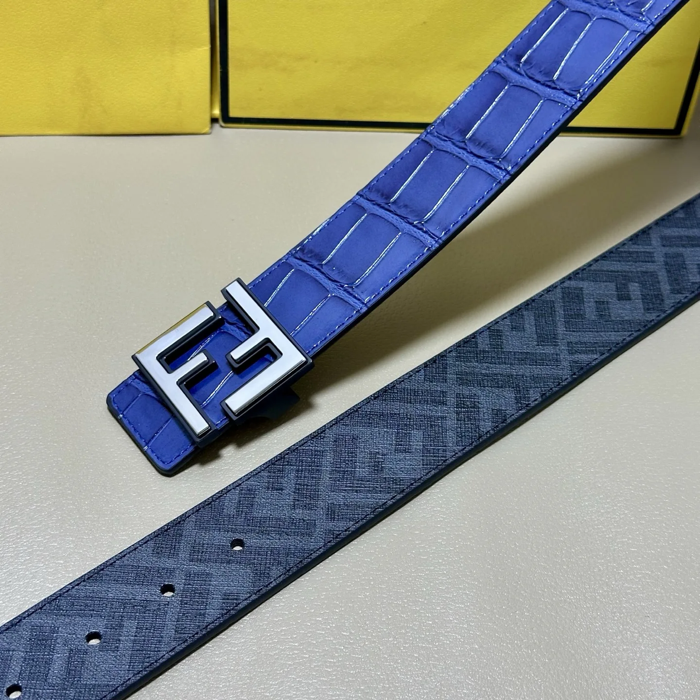 Fendi Double ring reversible belt - Detail view 3