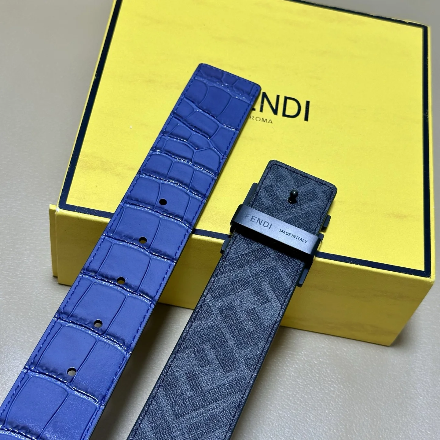 Fendi Double ring reversible belt - Detail view 5