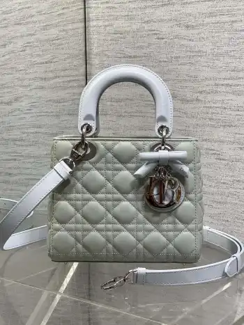 <p>Lady最新款四格蝴蝶结 戴妃包 采用小羊皮精心制作 人手一个必备的戴妃包  迷人优雅又气场十足   斜挎手拎也是女人味十足 经典时尚风格 ins和众多时尚icon都人手一个的美包 别错过哦  </p><p>size 20*17*8cm</p>