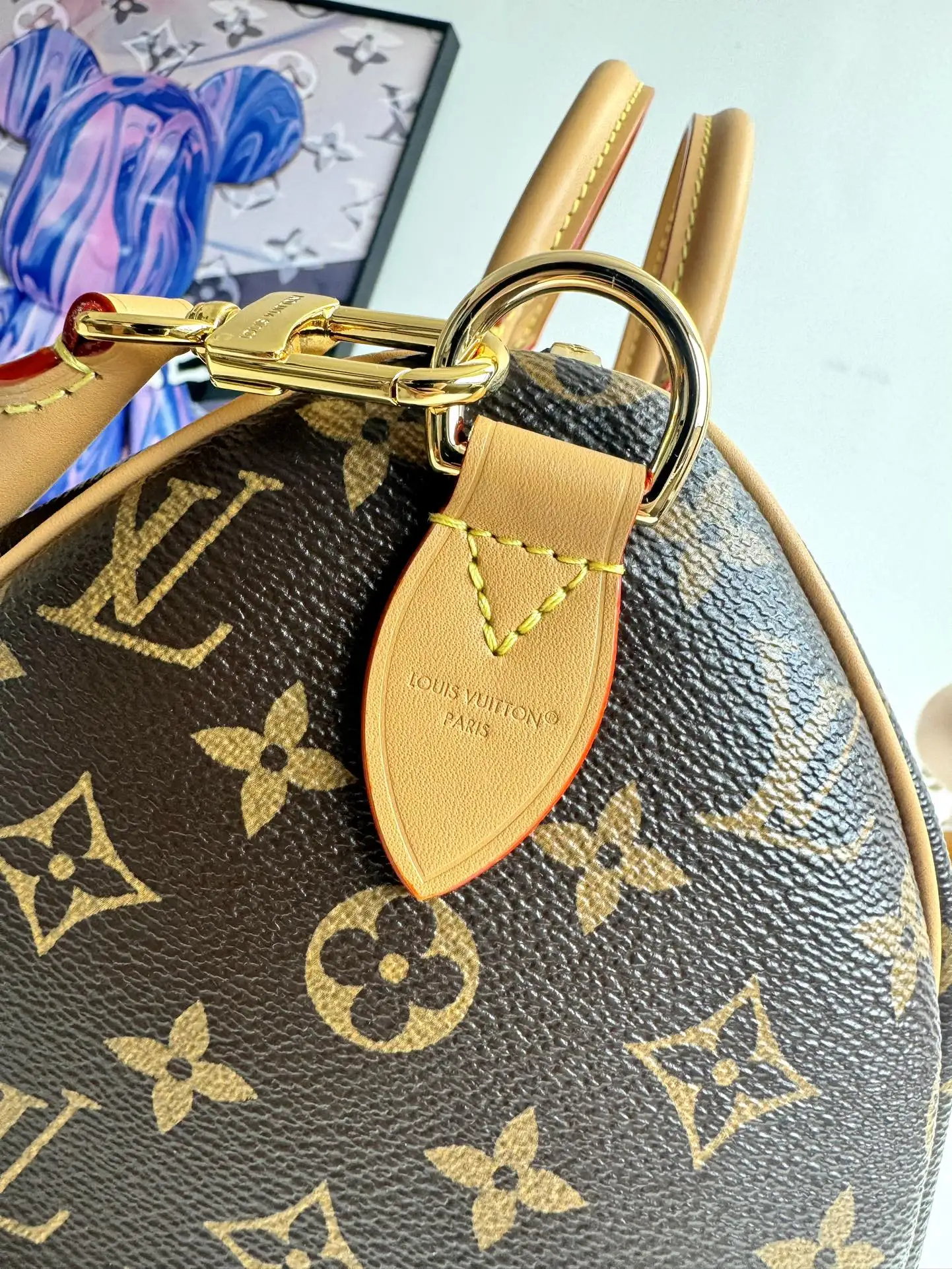 LVM11945 涂层帆布手袋 女士斜挎包 - 细节图 7