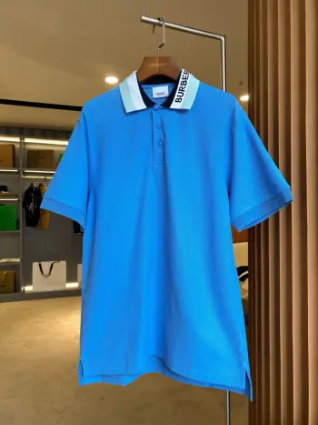 网眼布棉质短袖Polo 衫