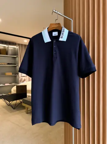 网眼布棉质短袖Polo 衫
