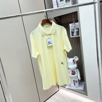 网眼布棉质短袖Polo 衫