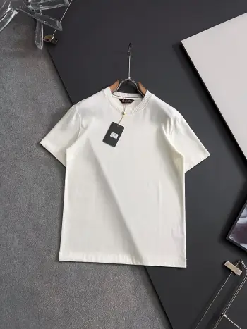 Double-strand silk-like high-quality imported milk silk T-shirt