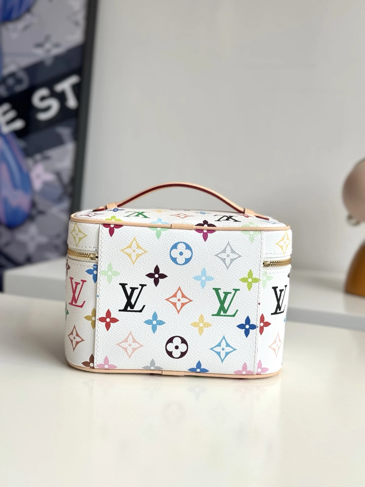 LVM13747 翻盖化妆包 女士手提包 - 细节图 3