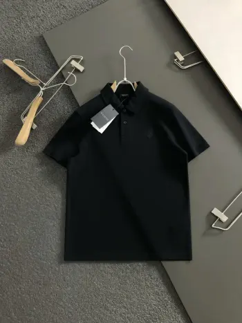 Heavy-duty embroidered short sleeve
