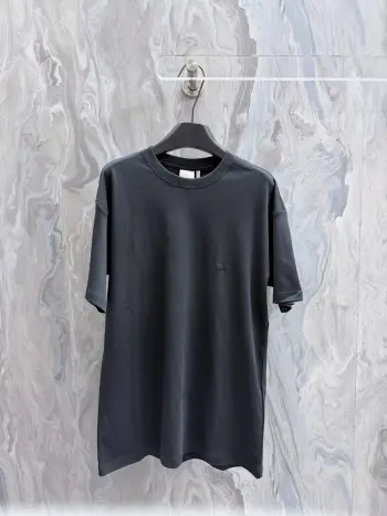 26 New Style Small Logo Embroidered Round Neck Short Sleeve T-Shirt
