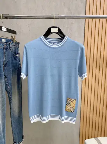 字母刺绣针织polo短袖