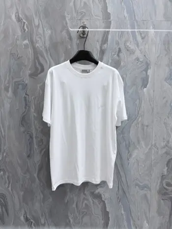 26 New Style Small Logo Embroidered Round Neck Short Sleeve T-Shirt