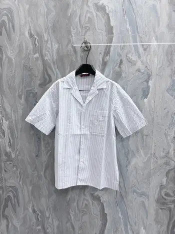 Striped cotton shirt