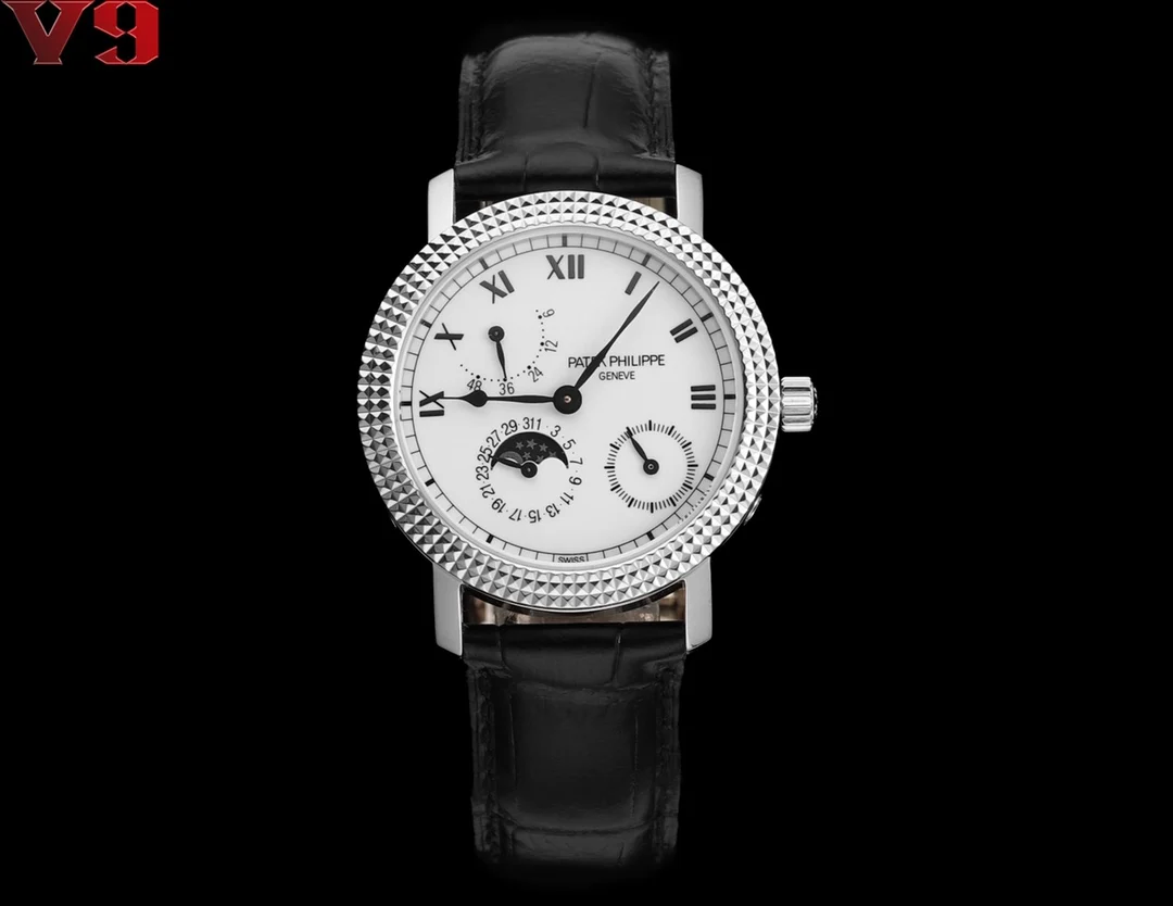 PATEK PHILIPPE V9 Paris Nail Pattern Three-Dimensional Square Stud Watch Men s Mechanical Watch - Detail view 1