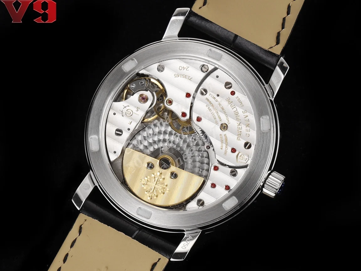 PATEK PHILIPPE V9 Paris Nail Pattern Three-Dimensional Square Stud Watch Men s Mechanical Watch - Detail view 9
