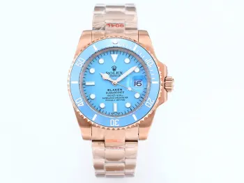 <p>太阳出品 国产 新品 劳力士 ROLEX X43 Blaken蒂芙尼水鬼系列 顶级玩物毒货 不喜欢撞款街表水鬼的你 他绝对是你的知音 用劳力士最经典的潜航系列水鬼作为原型 经过圈口的二次改量 搭配国产2813  日本进口8215全自动机械机芯 两种机芯可选 超强夜光字面 胶带专门定制模具做弯头粒 完全贴合表壳 </p>